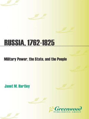 cover image of Russia, 1762-1825